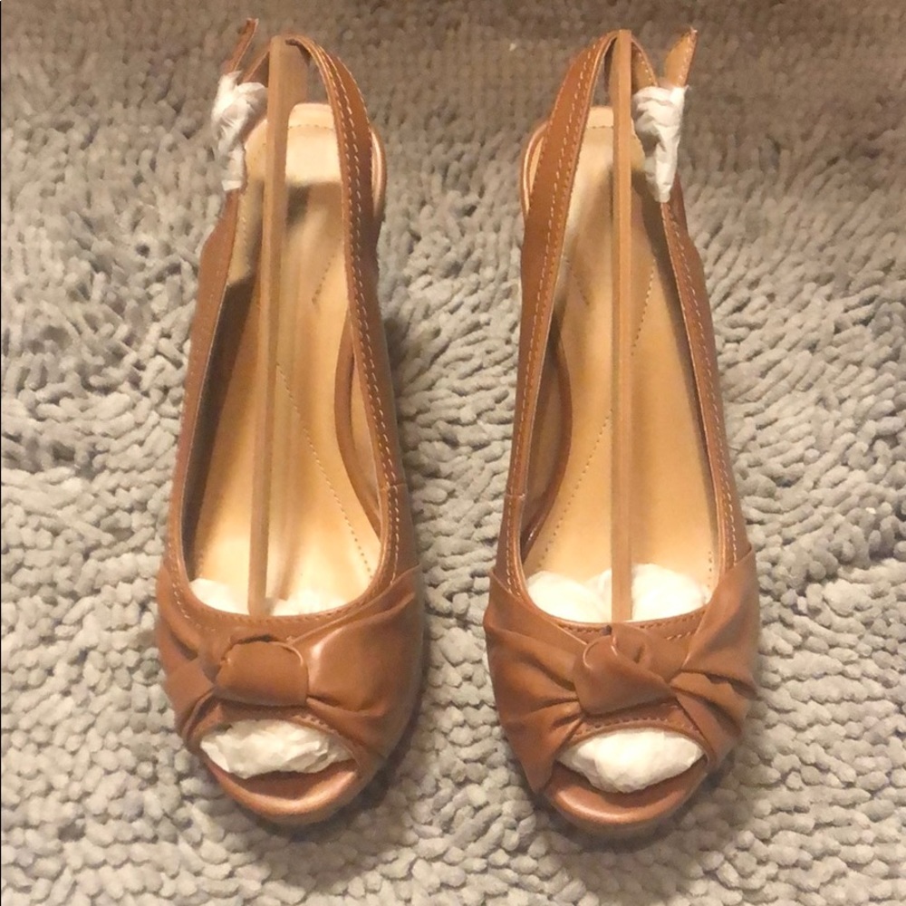 APT.9 shoes AP Callista tan color